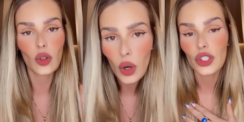 Yasmin Brunet explica o caso e sua ida à delegacia (Reprodução: Instagram) Yasmin Brunet explica o caso e sua ida à delegacia (Reprodução: Instagram)