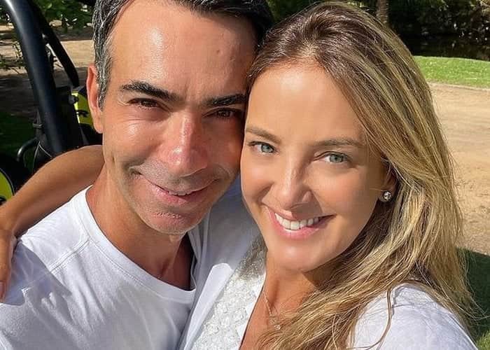 Jornalista Cesar Tralli e sua esposa Ticiane Pinheiro (Foto: Reprodução) Jornalista Cesar Tralli e sua esposa Ticiane Pinheiro (Foto: Reprodução)