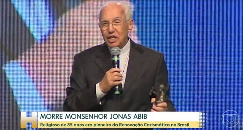 Jornal Hoje prestou homenagem ao Monsenhor Jonas Abib Jornal Hoje prestou homenagem ao Monsenhor Jonas Abib