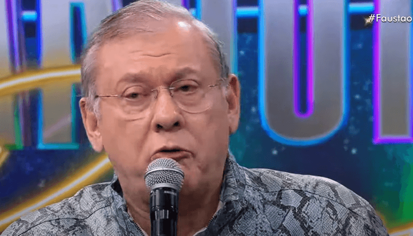 Milton Neves chorou ao relembrar da sua finada esposa- Foto: Reprodução/Band Milton Neves chorou ao relembrar da sua finada esposa- Foto: Reprodução/Band