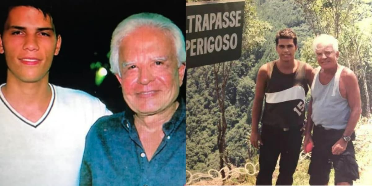 Roger Felipe afirmou que Cid Moreira o abandonou após se assumir gay (Foto: Reprodução/Arquivo Pessoal) Roger Felipe afirmou que Cid Moreira o abandonou após se assumir gay (Foto: Reprodução/Arquivo Pessoal)
