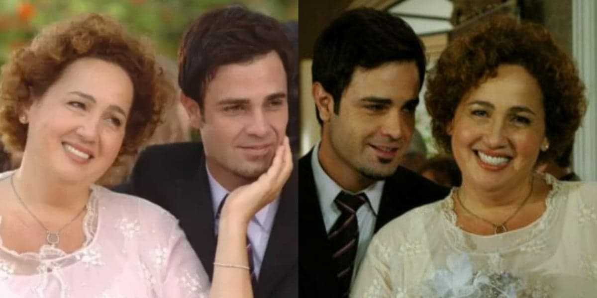 Cláudia Jimenez e Rodrigo Phavanello em "Sete Pecados" (Foto: Reprodução/TV Globo) Cláudia Jimenez e Rodrigo Phavanello em "Sete Pecados" (Foto: Reprodução/TV Globo)