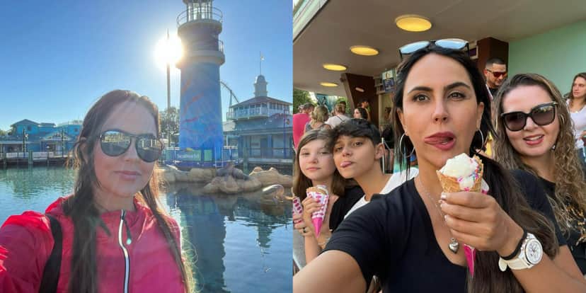 Carla Cecato em viagem com a família nos Estados Unidos (Foto: Reprodução/Instagram) Carla Cecato em viagem com a família nos Estados Unidos (Foto: Reprodução/Instagram)