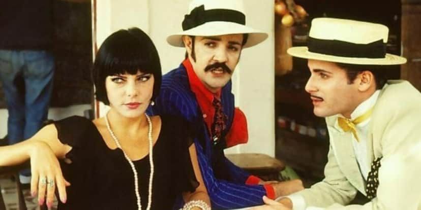 Bruna Lombardi, Ney Latorraca e Lauro Corona em "Memórias de Um Gigolô" (Foto: Divulgação/TV Globo) Bruna Lombardi, Ney Latorraca e Lauro Corona em "Memórias de Um Gigolô" (Foto: Divulgação/TV Globo)