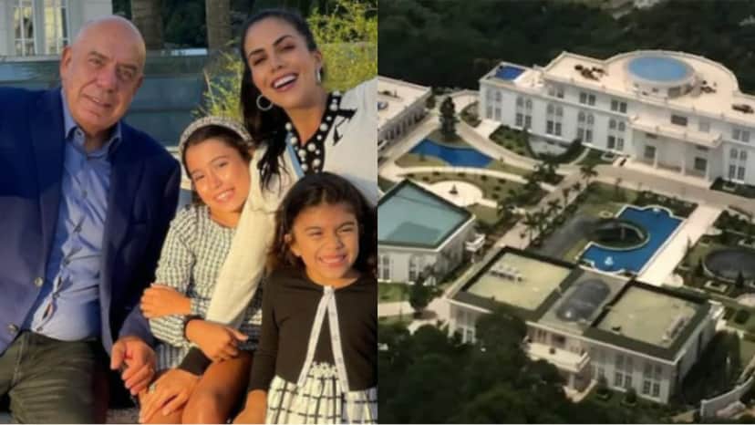 O marido e as filhas de Daniela Albuquerque, que vivem em mansão e ganham só R$ 20 de mesada O marido e as filhas de Daniela Albuquerque, que vivem em mansão e ganham só R$ 20 de mesada