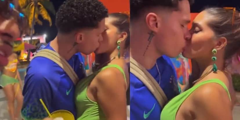 Famosa causa na Farofa da Gkay, pega filho de Valeska Popozuda, e admite que já tinha ficado com a mãe dele antes - Foto Reprodução Twitter Famosa causa na Farofa da Gkay, pega filho de Valeska Popozuda, e admite que já tinha ficado com a mãe dele antes - Foto Reprodução Twitter