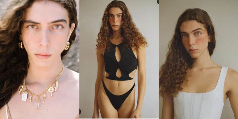 Jade Sassará, de Mar do Sertão, é atriz e modelo Jade Sassará, de Mar do Sertão, é atriz e modelo