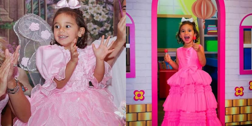 Manuella, filha de Ticiane Pinheiro e César Tralli, tem 3 anos Manuella, filha de Ticiane Pinheiro e César Tralli, tem 3 anos