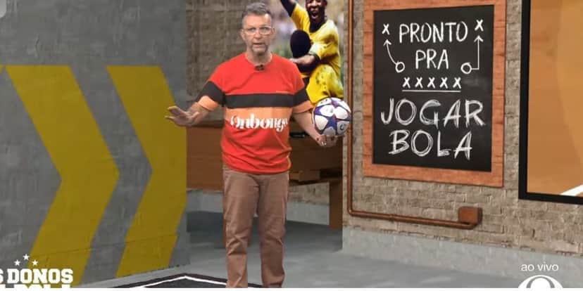 Neto manda recado no Os Donos da Bola Neto manda recado no Os Donos da Bola