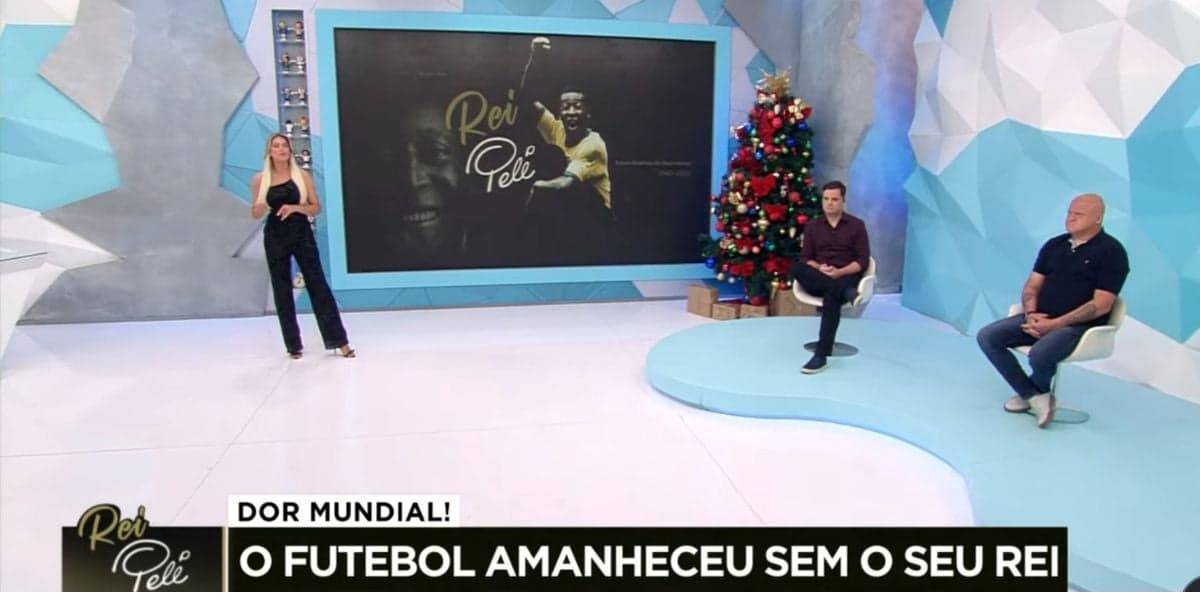 Renata Fan, Chico Garcia e Ronaldo Giovanelli na homenagem ao Pelé Renata Fan, Chico Garcia e Ronaldo Giovanelli na homenagem ao Pelé