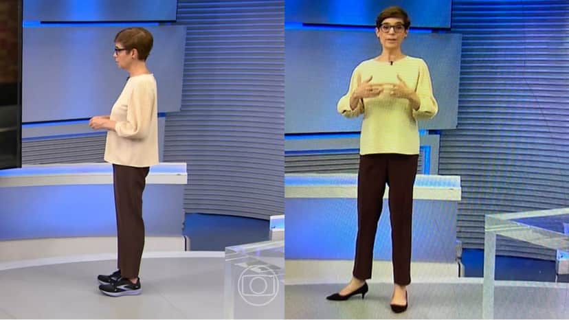 Renata Lo Prete de tênis na Globo (Foto: Reprodução) Renata Lo Prete de tênis na Globo (Foto: Reprodução)