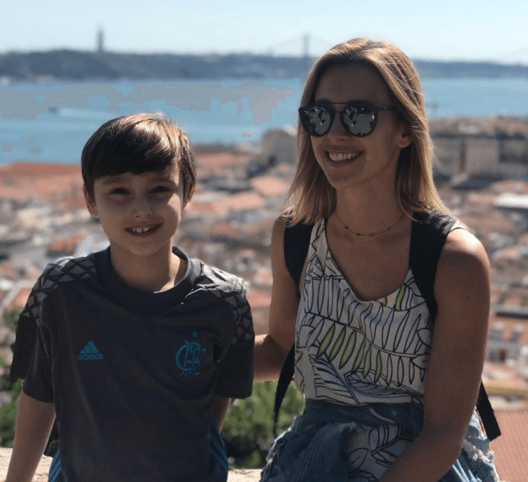 Cris Dias e o filho Gabriel (Foto: Divulgação) Cris Dias e o filho Gabriel (Foto: Divulgação)
