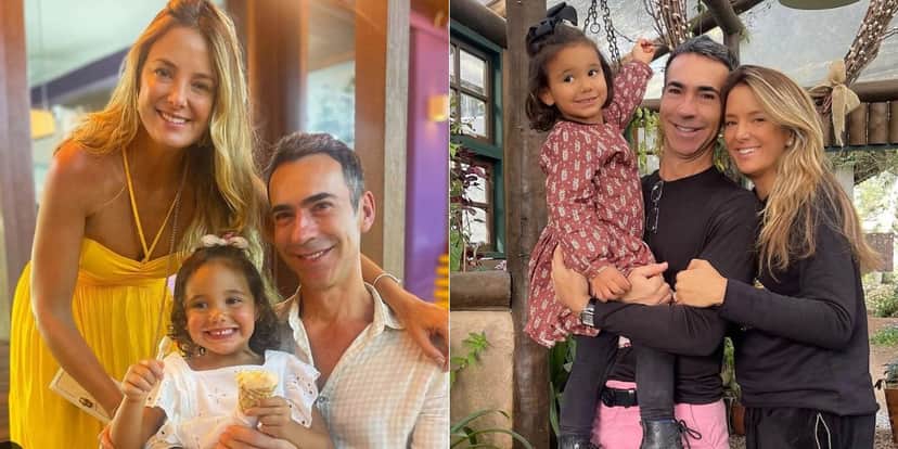 Ticiane Pinheiro e César Tralli são pais da pequena Manuella Ticiane Pinheiro e César Tralli são pais da pequena Manuella