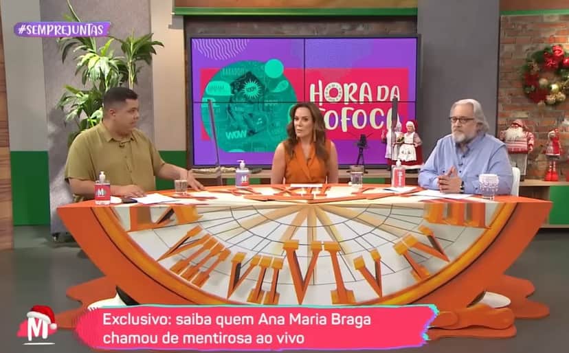 Tutu, Regina Volpato e Leão Lobo repercutiram o aúdio vazado de Ana Maria Braga Tutu, Regina Volpato e Leão Lobo repercutiram o aúdio vazado de Ana Maria Braga