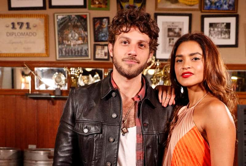 Chay Suede e Lucy Alves (Foto: Reprodução) Chay Suede e Lucy Alves (Foto: Reprodução)