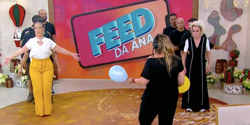 Ana Maria aceita desafio de Juju Massaoka (Reprodução) Ana Maria aceita desafio de Juju Massaoka (Reprodução)
