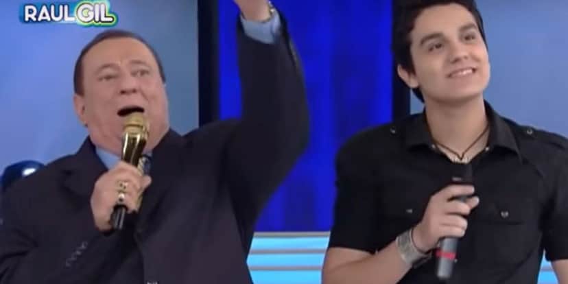 Raul Gil e Luan Santana (Reprodução) Raul Gil e Luan Santana (Reprodução)