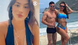 Guerra sem fim: Bia alfineta Jenny Miranda e faz insinuações sobre sexualidade do noivo da mãe