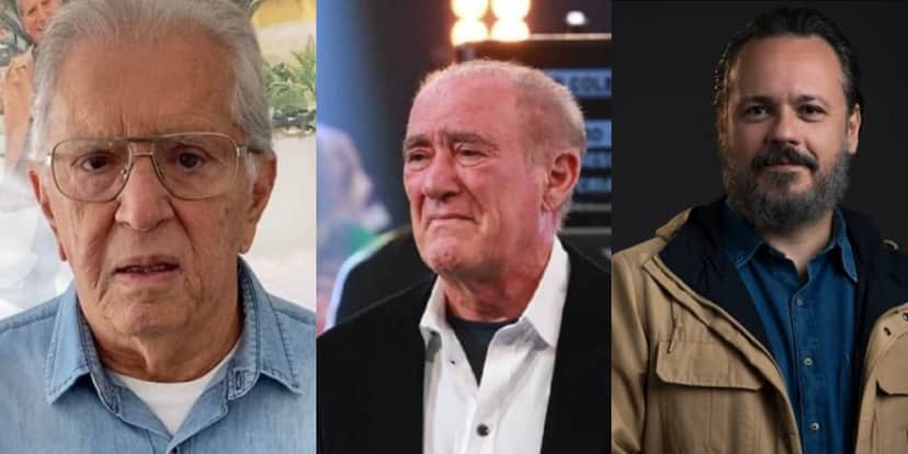 Carlos Alberto, Didi e Danton Mello viveram terror em acidente aéreo (Reprodução: Montagem TV Foco) Carlos Alberto, Didi e Danton Mello viveram terror em acidente aéreo (Reprodução: Montagem TV Foco)