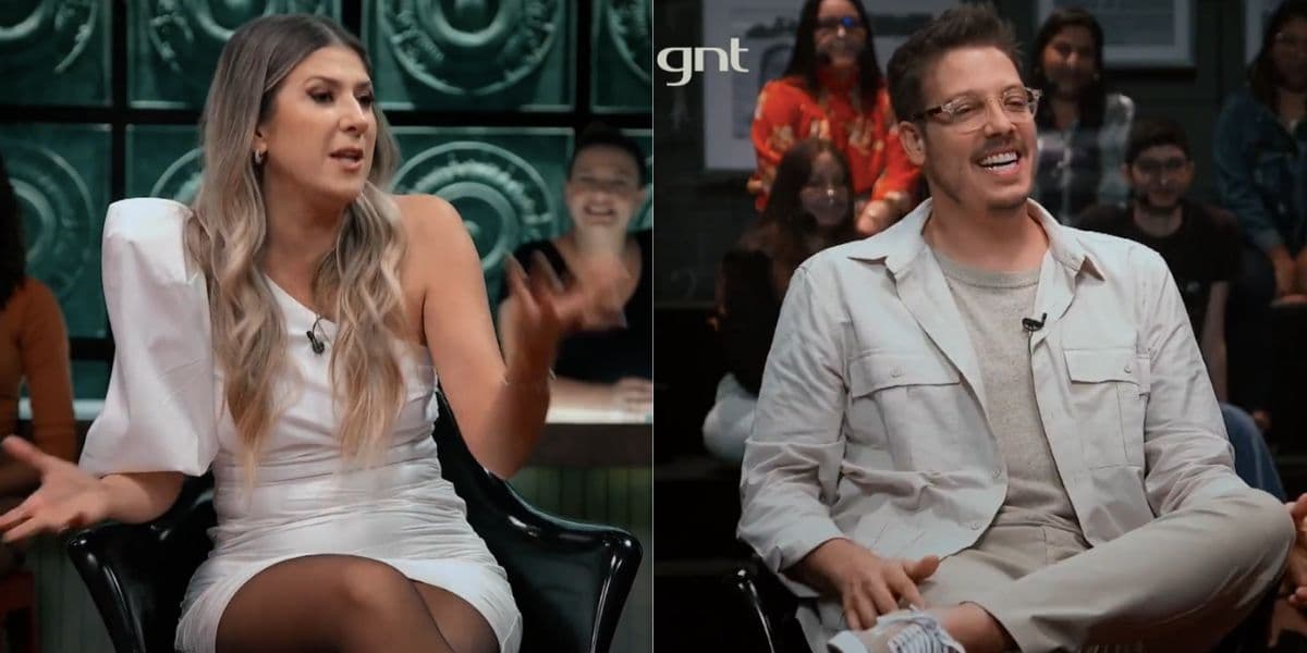 Dani Calabresa e Fábio Porchat (Reprodução) Dani Calabresa e Fábio Porchat (Reprodução)