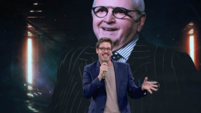 Gkay não gostou de comentário feito por Fábio Porchat na Globo e rebateu (Foto: Reprodução) Gkay não gostou de comentário feito por Fábio Porchat na Globo e rebateu (Foto: Reprodução)