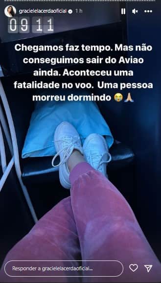 Graciele Lacerda e Zezé Di Camargo passaram apuros em voo (Foto: Reprodução/ Instagram) Graciele Lacerda e Zezé Di Camargo passaram apuros em voo (Foto: Reprodução/ Instagram)