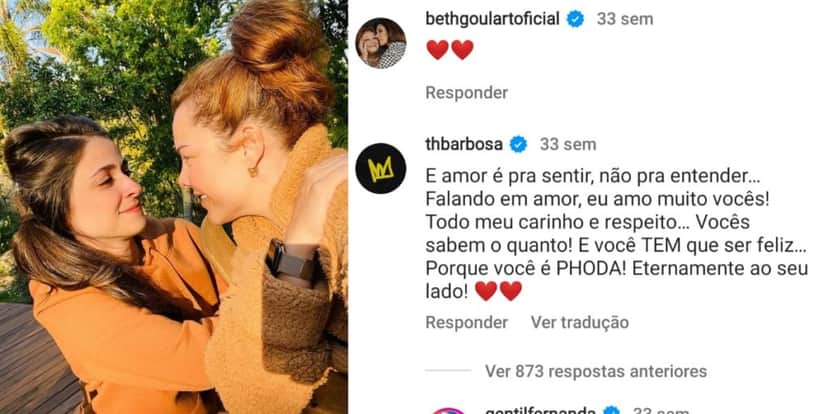 Thiaguinho e Fernanda Souza mantém uma bela amizade e sempre apoiam um ao outro (Reprodução: Instagram) Thiaguinho e Fernanda Souza mantém uma bela amizade e sempre apoiam um ao outro (Reprodução: Instagram)