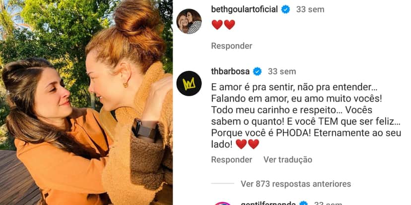 Thiaguinho e Fernanda Souza mantém uma bela amizade e sempre apoiam um ao outro (Reprodução: Instagram) Thiaguinho e Fernanda Souza mantém uma bela amizade e sempre apoiam um ao outro (Reprodução: Instagram)