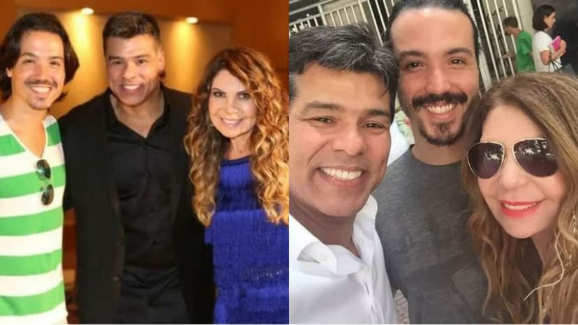Filho de Elba Ramalho e Maurício Mattar (Reprodução) Filho de Elba Ramalho e Maurício Mattar (Reprodução)