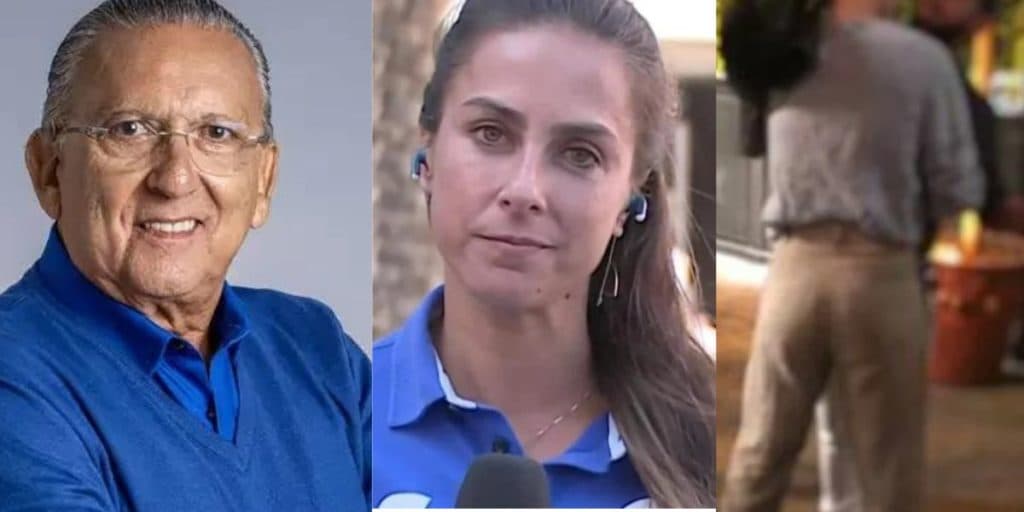 Galvão Bueno dá aviso no JN - Repórter da Globo chora - ator da Globo foi flagrado aos beijos com homem
