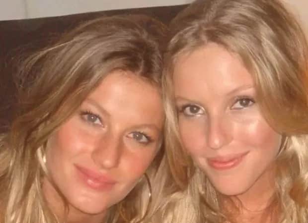 Gisele Bündchen em foto ao lado da irmã (Foto: Reprodução) Gisele Bündchen em foto ao lado da irmã (Foto: Reprodução)