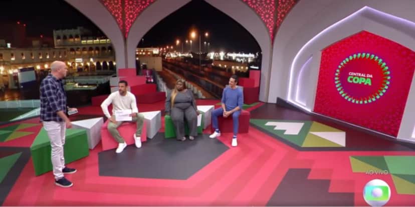 Jojo Toddynho está arrebentando no Central da Copa (Reprodução: Globo) Jojo Toddynho está arrebentando no Central da Copa (Reprodução: Globo)