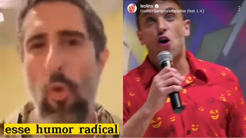 Falas de Marcos Mion são expostas em vídeo por Léo Lins (Fotos: Reprodução/ Instagram) Falas de Marcos Mion são expostas em vídeo por Léo Lins (Fotos: Reprodução/ Instagram)