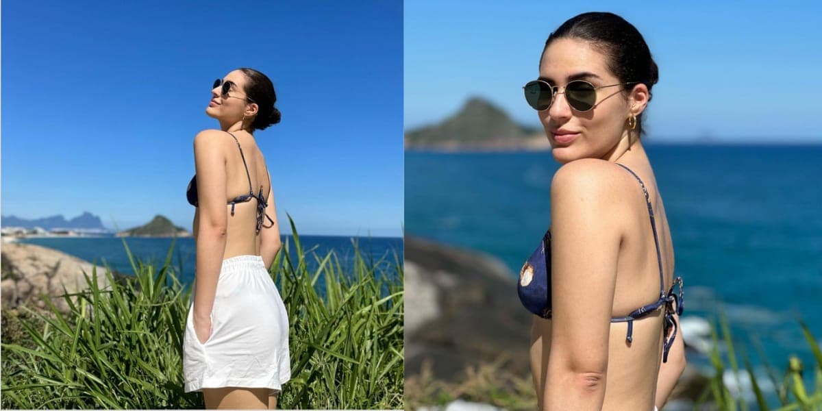A filha de Rento Aragão costuma postar poucas fotos com roupa de banho, mas sempre quando publica eleva as temperaturas (Reprodução: Instagram) A filha de Rento Aragão costuma postar poucas fotos com roupa de banho, mas sempre quando publica eleva as temperaturas (Reprodução: Instagram)