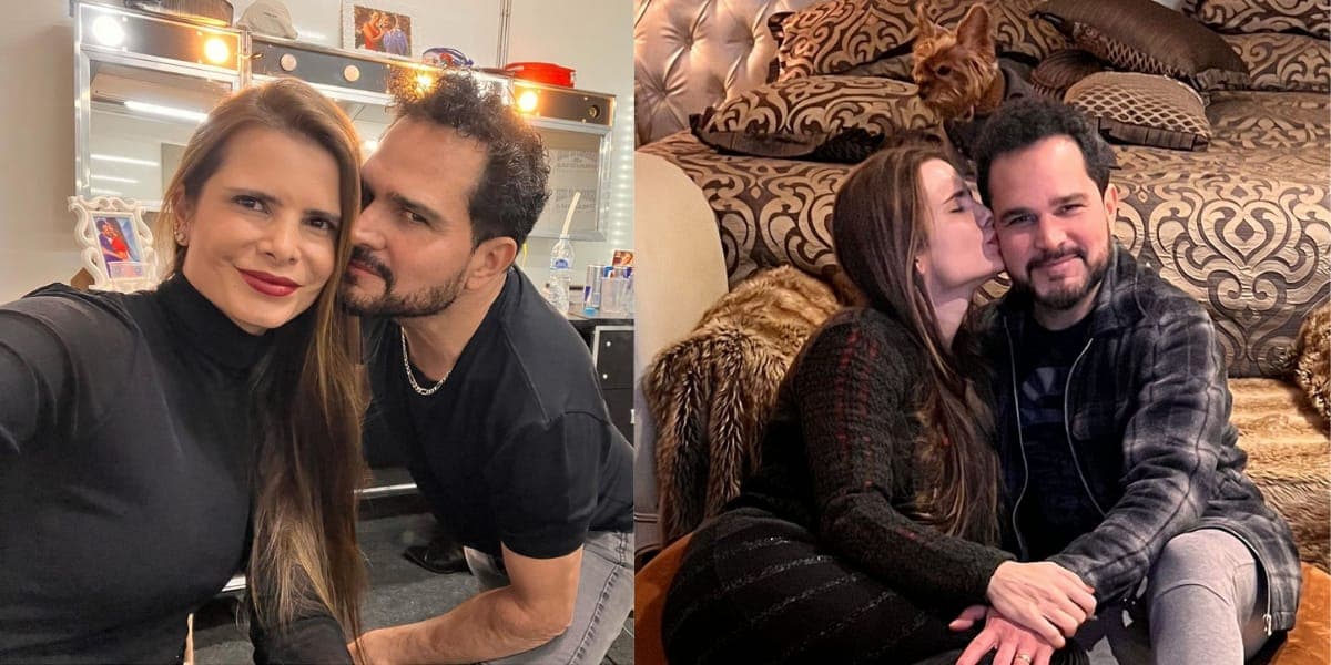O casal surge sempre muito apaixonado e distribuem carinho um pelo outro (Reprodução: Instagram) O casal surge sempre muito apaixonado e distribuem carinho um pelo outro (Reprodução: Instagram)
