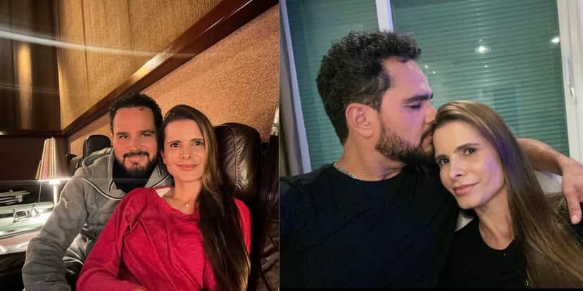 O cantor e sua amada usufruindo do lazer que possuem em sua casa (Reprodução: Instagram) O cantor e sua amada usufruindo do lazer que possuem em sua casa (Reprodução: Instagram)