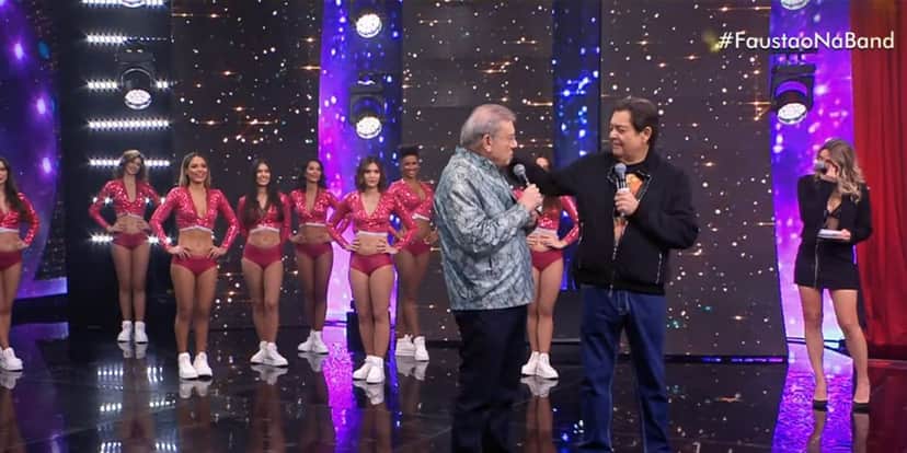 Milton Neves e Faustão (Reprodução) Milton Neves e Faustão (Reprodução)