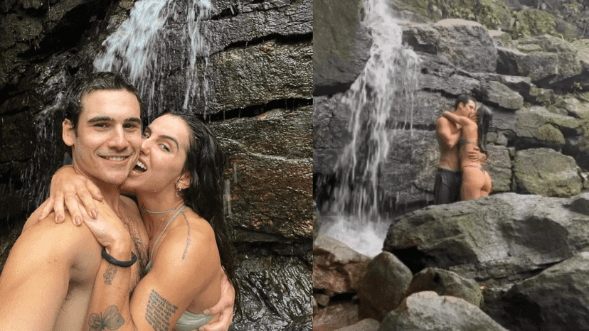 Nicolas Prattes em foto com Luiza Caldi (Imagem: Montagem) Nicolas Prattes em foto com Luiza Caldi (Imagem: Montagem)