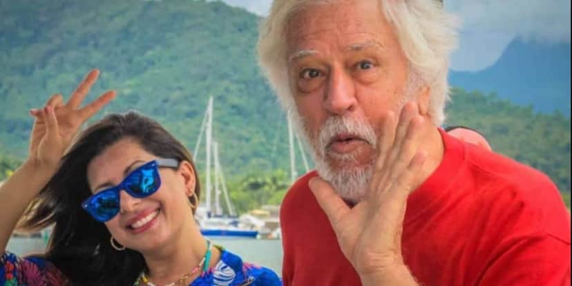 O ator está com 74 anos e é casado com Monica Camillo (Reprodução: Instagram) O ator está com 74 anos e é casado com Monica Camillo (Reprodução: Instagram)