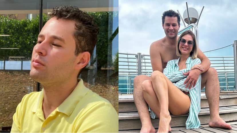 Filho de Leonardo e sua esposa, Thais Gebelein Filho de Leonardo e sua esposa, Thais Gebelein