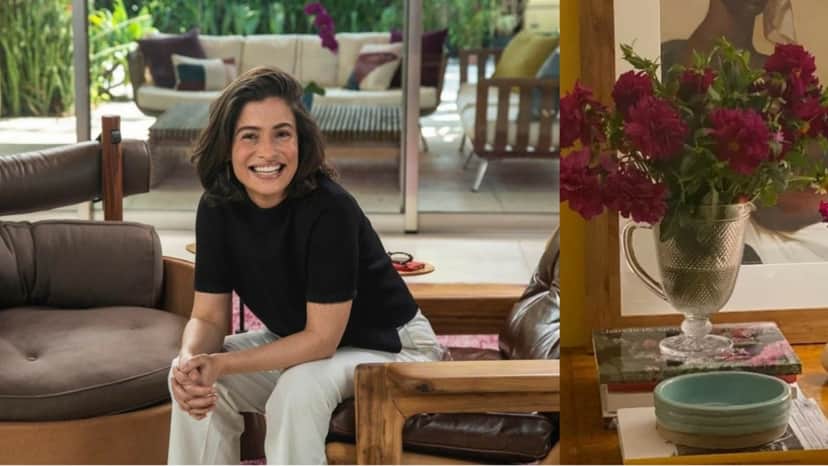 Renata Vasconcellos em sua mansão confortável (Reprodução) Renata Vasconcellos em sua mansão confortável (Reprodução)