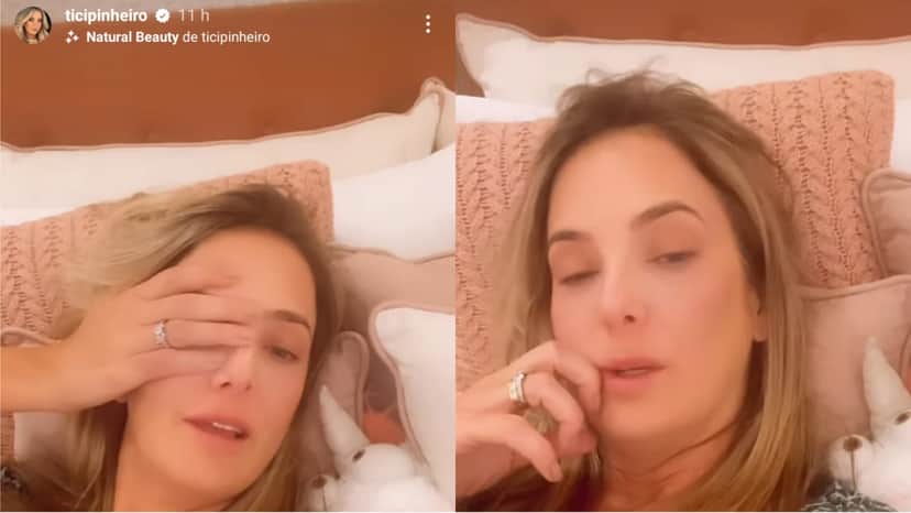 Mãe de Rafinha Justus surge com sono e apressa ela para irem jantar (Reprodução/ Instagram) Mãe de Rafinha Justus surge com sono e apressa ela para irem jantar (Reprodução/ Instagram)