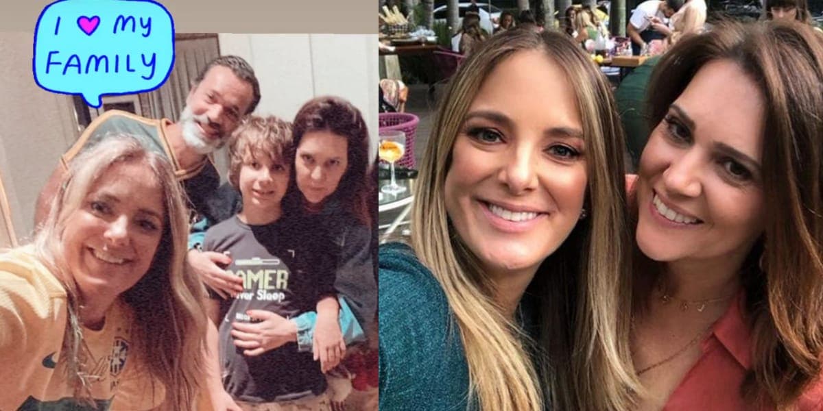 Ticiane Pinheiro foi comemorar a vitória do Brasil na casa da cunhada, Isabella Tralli (Reprodução: Instagram) Ticiane Pinheiro foi comemorar a vitória do Brasil na casa da cunhada, Isabella Tralli (Reprodução: Instagram)