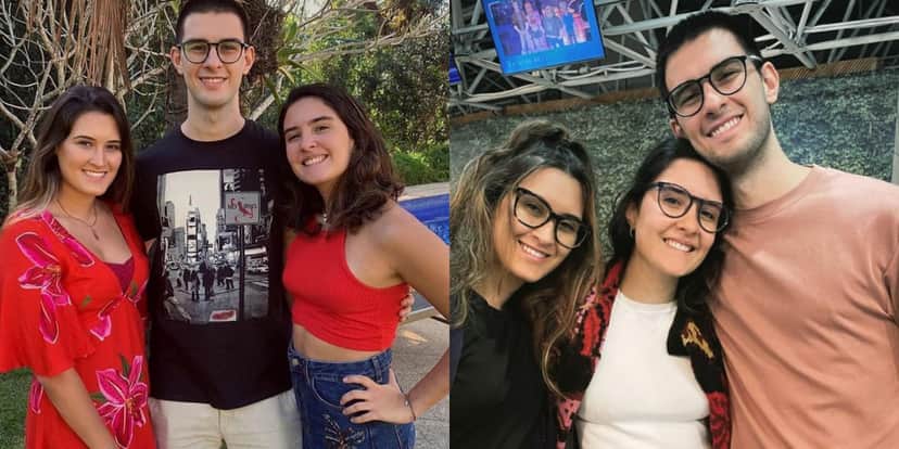 Vinícius, Laura e Beatriz cresceram e já completaram 25 anos de idade (Reprodução: Instagram) Vinícius, Laura e Beatriz cresceram e já completaram 25 anos de idade (Reprodução: Instagram)