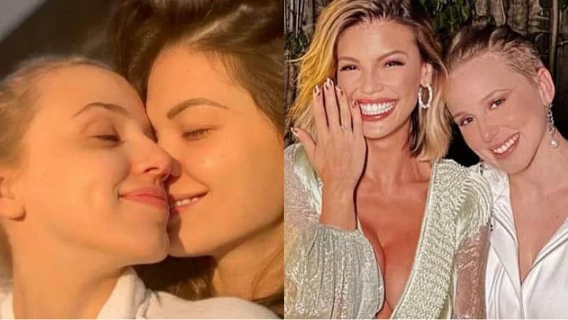 A atriz mais linda da Globo é noiva da mulher mais bela (Reprodução) A atriz mais linda da Globo é noiva da mulher mais bela (Reprodução)