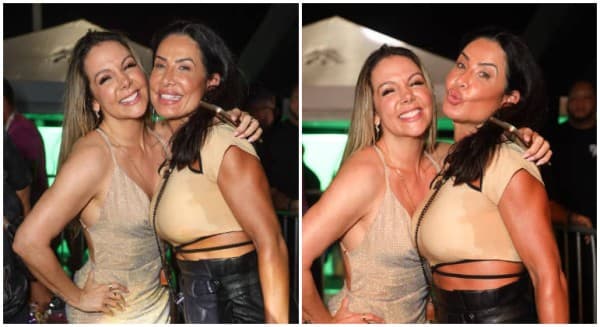 Scheila Carvalho e Carla Perez - Foto Reprodução Scheila Carvalho e Carla Perez - Foto Reprodução