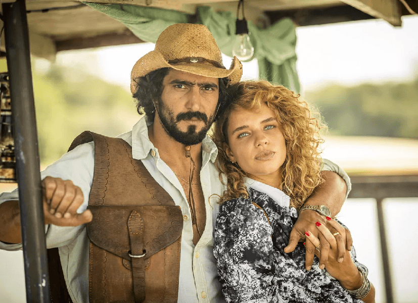 Bruna Linzmeyer em 'Pantanal' (Foto: Divulgação) Bruna Linzmeyer em 'Pantanal' (Foto: Divulgação)