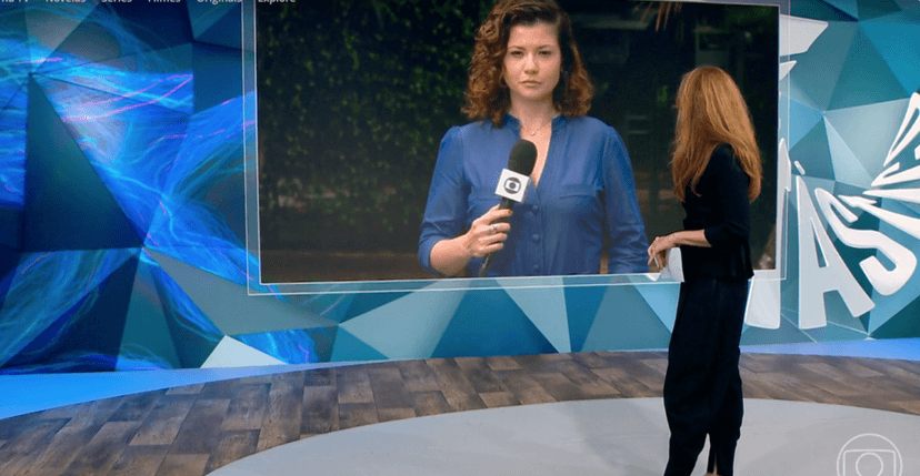 Poliana Abritta chamou repórter do Fantástico às pressas para trazer mais notícias (Foto Poliana Abritta chamou repórter do Fantástico às pressas para trazer mais notícias (Foto