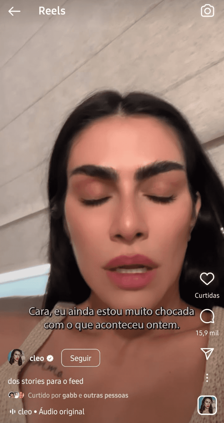 Publicação de Cleo Pires (Foto: Divulgação) Publicação de Cleo Pires (Foto: Divulgação)