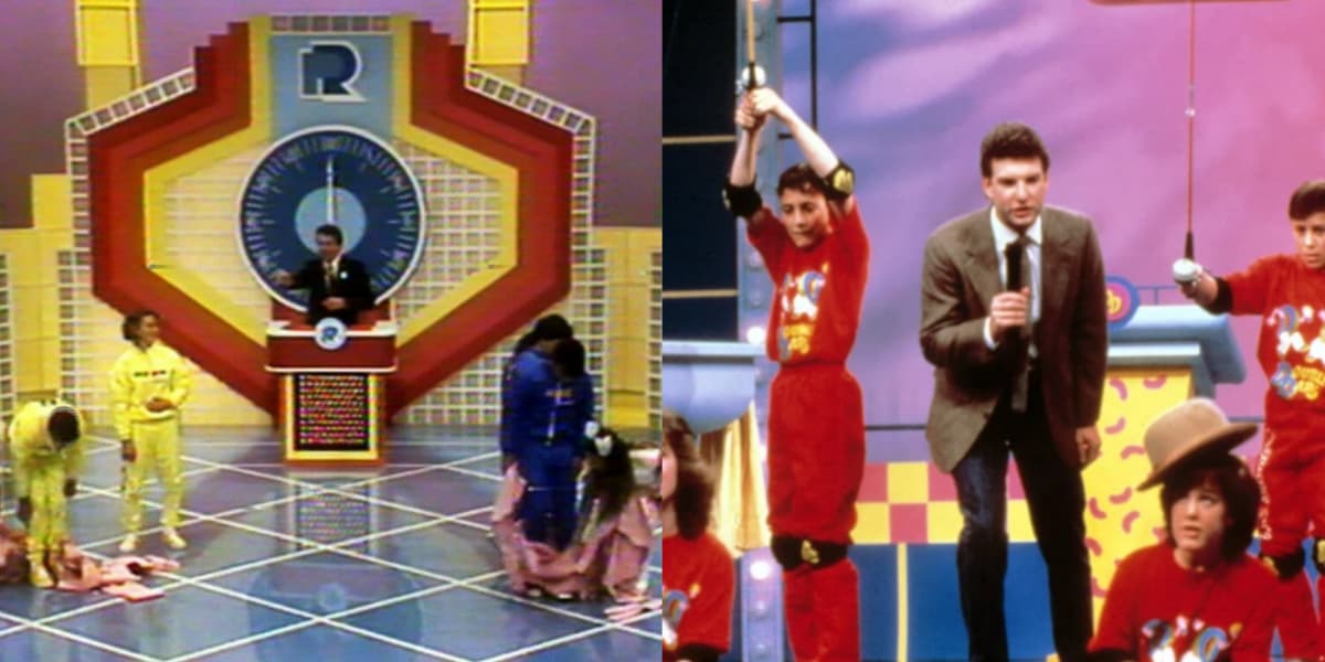 Silvio Santos no "Passa ou Repassa" e o "Double Dare" (Foto: Reprodução/SBT/Divulgação) Silvio Santos no "Passa ou Repassa" e o "Double Dare" (Foto: Reprodução/SBT/Divulgação)